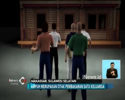 Tewaskan 6 Orang, Polisi Tangkap Otak Pembakaran 5 Rumah di Makassar