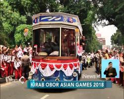 Menuju Jakarta, Begini Keseruan Kirab Obor Asian Games di Bogor