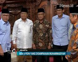 Prabowo-Sandiaga Sowan ke Muhammadiyah, Ini 6 Pesan yang Disampaikan