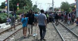 Philip Sthepen Tewas Disambar Kereta Bandara Soetta di Kebon Jeruk