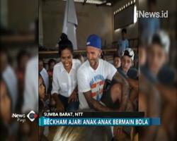 Kunjungi Sumba, Keluarga Beckham Ajarkan Bahasa Inggris Praktis ke Anak-Anak