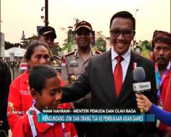 Menpora Ajak Joni dan Keluarga Saksikan Pembukaan Asian Games 2018