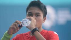 Rifqi Lolos ke Putaran Kedua di Cabor Tenis Tunggal Putra