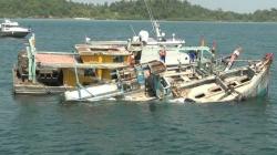 Polda Kepri Tenggelamkan 3 Kapal Asing Pencuri Ikan