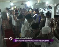 Jamaah Tarekat Naqsabandiyah Gelar Salat Idul Adha Hari Ini