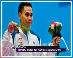 Eko Yuli Persembahkan Emas Ke-5 untuk Indonesia di Asian Games 2018