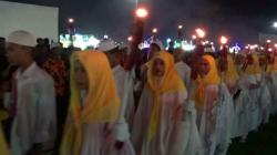 Ribuan Warga Deliserdang Pawai Obor Sambut Hari Raya Idul Adha