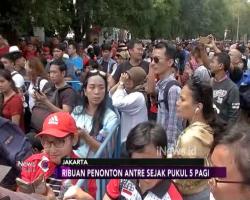 Antre Sejak Pagi, Warga Kesal Tiket Final Bulu Tangkis Sudah Habis