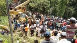 3 Korban Bus Sentosa yang Masuk Jurang di Toba Samosir Belum Ditemukan
