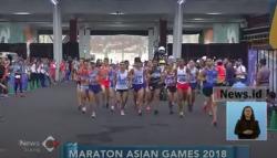 Hayato Sonoda Keluar Sebagai Juara Marathon Putra Asian Games