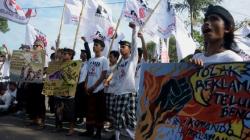 Ribuan Warga Bali Aksi Tolak Reklamasi Teluk Benoa