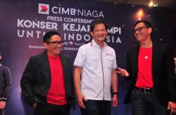 CIMB Niaga Hadirkan Konser Kejar Mimpi di Surabaya