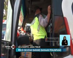 Cegah Aksi #2019GantiPresiden, Polres Mojokerto Gelar Razia