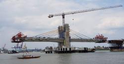 Molor, Jembatan Musi IV Ditargetkan Beroperasi November 2018