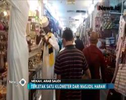 Jelang Pulang, Jemaah Haji Belanja Oleh-Oleh di Pasar Jafariyah