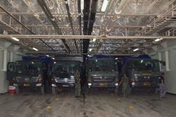 Percepat Pembersihan Puing Bangunan, TNI Kirim Alat Berat ke Lombok