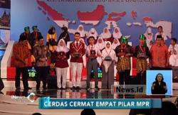 SMAN 1 Metro Lampung Juarai Lomba Cerdas Cermat 4 Pilar MPR