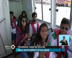 Usai Berlaga, Atlet dan Official Pakistan Nikmati Keindahan Sungai Musi
