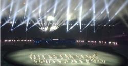 Atlet Pencak Silat Unjuk Gigi di Pra-Upacara Penutupan Asian Games