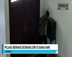 Aksi Nekat Pencuri Kotak Amal Masjid di Kalibata Utara Terekam CCTV