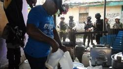 Polres Mimika Gerebek Pabrik Miras Lokal Jenis Sopi, 3 Warga Ditangkap