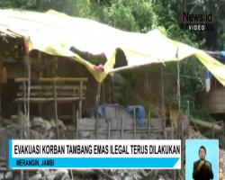 20 Penambang Emas Ilegal di Jambi Tewas Tertimbun