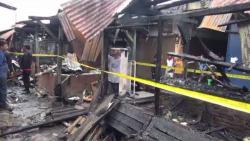 Pasar Guntur Garut Kebakaran Hebat, 58 Los dan Kios Hangus