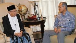 Bertemu Mahathir, Ma'ruf Amin Berharap Hubungan RI-Malaysia Makin Erat