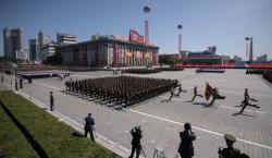 Korut Gelar Parade Militer Peringati HUT Ke-70, Tak Ada Rudal Balistik