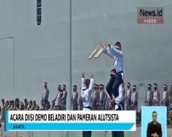 TNI AL Peringati HUT Ke-73 di Dermaga Pondok Dayung