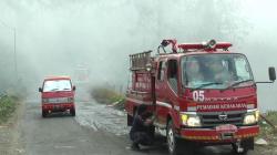 Sampah di TPA Kendal Terbakar, Asap Pekat Ganggu Pengguna Jalan