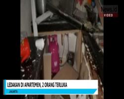 Ledakan di Apartemen Darmawangsa Diduga dari Tabung Gas, 2 Orang Terluka