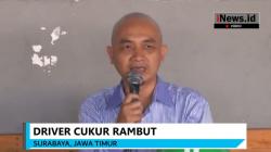 MA Kabulkan Pencabutan Permenhub, Driver Online Surabaya Cukur Gundul