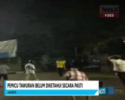 Tawuran Antarmahasiswa Universitas Pancasila Terekam Video Amatir