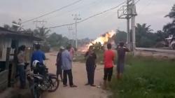 Video: Pipa Gas Chevron Bocor, Api Berkobar Besar