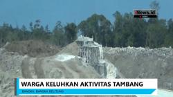 Warga Bangka Keluhkan Tambang Ilegal di Hutan Lindung