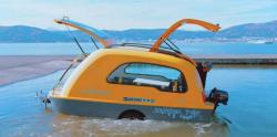Trailer Karavan Kemping Ini Bisa Menjadi Perahu Kecil