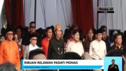 Kenakan Baju Adat, Begini Kemeriahan Deklarasi Damai Pilpres 2019