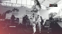 Lantunkan Lagu Meraih Bintang, Via Vallen Hipnotis Pengunjung FPL di Bali