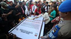 Deklarasi Damai Peserta Pemilu 2019 di Jawa Timur