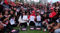 Tim Alpha dan Pekerja Migran di Hong Kong Dukung Jokowi-Ma'ruf Amin