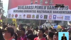 Masuki Masa Kampanye, Parpol dan Warga Banjarnegara Tolak Hoaks dan SARA