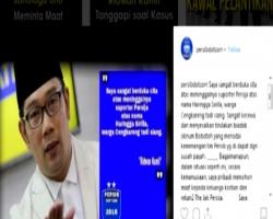 Sampaikan Duka Cita, Ridwan Kamil Minta Maaf ke Keluarga Haringga dan Jakmania