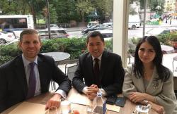 HT dan Liliana Tanoesoedibjo Bertemu Eric Trump di Amerika Serikat