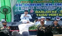 Hadiri Haul Kiai di Tegal, KH Ma'ruf Amin: Jadi Ulama Itu Harus Mondok