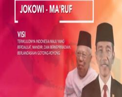 Begini Visi dan Misi Pasangan Jokowi-Ma'ruf serta Prabowo-Sandi
