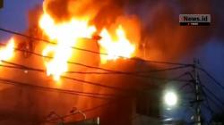 Korsleting Listrik, 2 Ruko di Kemayoran Terbakar