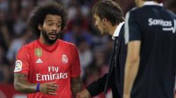 Cedera, Marcelo Dipastikan Absen di Derby Madrid