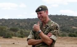 Pangeran William Kunjungi Pasukan Militer Inggris di Kenya