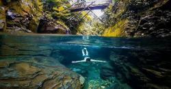 Tersembunyi di Kaki Gunung Salak, Curug Balong Endah Terkenal Eksotis